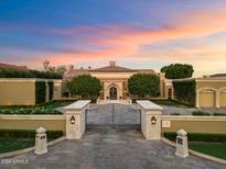 Grand estate with gated entry and landscaping at 40 Biltmore Est, Phoenix, AZ 85016