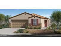 One-story home with a two-car garage and landscaping at 24367 W Jessica Ln, Buckeye, AZ 85326