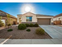 One-story home with a two-car garage and desert landscaping at 3164 N 300Th Dr, Buckeye, AZ 85396