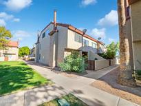 Building exterior with landscaping and walkway at 2040 S Longmore -- # 80, Mesa, AZ 85202