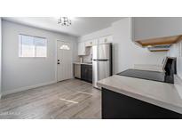 Modern kitchen with stainless steel appliances at 7101 N 36Th Ave # 102, Phoenix, AZ 85051