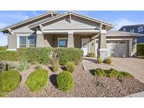 One-story home with landscaping, driveway, and two-car garage at 5549 S Del Rancho --, Mesa, AZ 85212