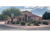 Two-story home with landscaped yard and desert landscaping at 4055 N Recker Rd # 71, Mesa, AZ 85215