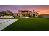 Luxury home with pool, putting green, and basketball court at 37268 N 110Th St, Scottsdale, AZ 85262