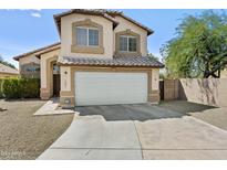 Two-story house with attached garage and landscaping at 4833 W Dublin Ct, Chandler, AZ 85226