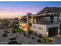 Luxury home with a modern design, private backyard, and mountain views at 6311 E Phoenician Blvd # 21, Scottsdale, AZ 85251