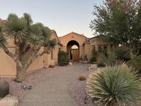 Beautiful desert landscape home with inviting walkway and entryway at 22455 N 55Th St, Phoenix, AZ 85054