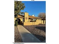 Front view of single-story home with walkway and landscaping at 6415 S Newberry Rd # C, Tempe, AZ 85283
