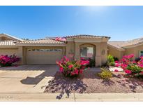 Charming house exterior with lush landscaping at 5830 E Mckellips Rd # 3, Mesa, AZ 85215