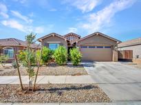 Attractive single-story home with a two-car garage at 24614 N 169Th Dr, Surprise, AZ 85387