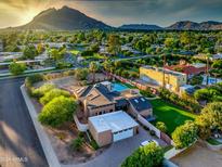 Luxury home with pool and mountain views at 6802 E Paradise Pkwy, Scottsdale, AZ 85251