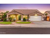 Charming one-story home with landscaped front yard at 11533 E Pratt Ave, Mesa, AZ 85212