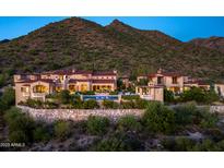 Luxury estate home with a large pool and mountain views at 20567 N 112Th St, Scottsdale, AZ 85255