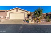 Charming single story home with desert landscaping and two-car garage at 2101 S Meridian Rd # 172, Apache Junction, AZ 85120