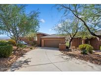 Two-story home with attached garage and desert landscaping at 16349 E Links Dr, Fountain Hills, AZ 85268