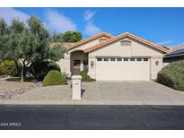 Single-story home with two-car garage and landscaping at 15054 W Mulberry Dr, Goodyear, AZ 85395