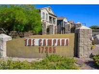 Tre Campana community entrance with address number 17365 at 17365 N Cave Creek Rd # 246, Phoenix, AZ 85032
