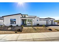 Stunning modern home with two-car garage and desert landscaping at 3329 W Desert Dawn Dr, Phoenix, AZ 85083