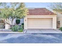 Two-car garage with an attached home at 7101 W Beardsley Rd # 1502, Glendale, AZ 85308