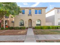 Two story home with front yard landscaping at 955 S Henry Ln, Gilbert, AZ 85296