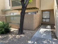 Ground level condo entry with private patio access at 3500 N Hayden Rd # 1903, Scottsdale, AZ 85251