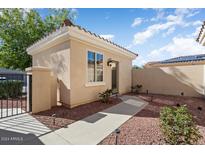 Private casita with walkway and landscaping at 13766 W Junipero Dr, Sun City West, AZ 85375