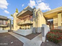 Building exterior showcasing architectural details and landscaping at 3434 W Danbury Dr # A212, Phoenix, AZ 85053