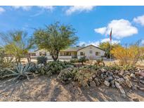 Single-story home with desert landscaping and a spacious front yard at 1045 E Cloud Rd, Phoenix, AZ 85086