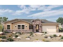 Single-story home with stone accents and desert landscaping at 20241 W San Miguel Ave, Litchfield Park, AZ 85340