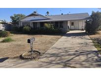 Ranch style home with a large front yard and driveway at 20021 N 18Th Ave, Phoenix, AZ 85027