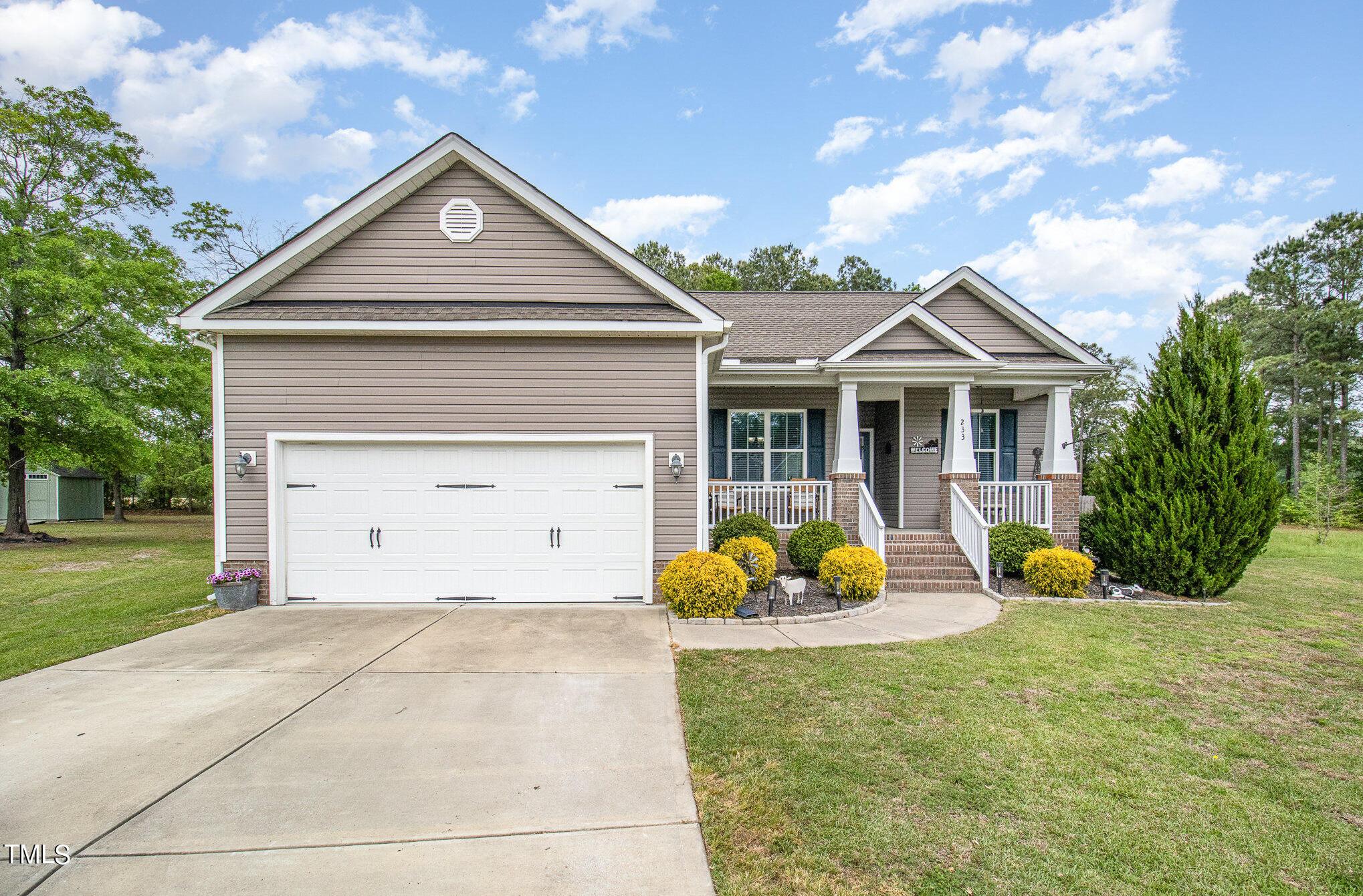 Photo one of 233 Beasley Estates Dr Benson NC 27504 | MLS 10024560