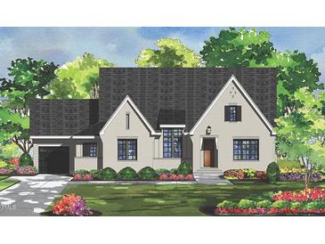 Charming craftsman style home with landscaping at 1329 Sanctuary Pond Dr, Raleigh, NC 27603