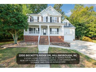 Photo one of 2200 Becketts Ridge Dr Hillsborough NC 27278 | MLS 10048615