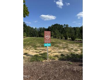 Wendell Falls lot 1451 available sign at 741 Flower Manor Dr, Wendell, NC 27591