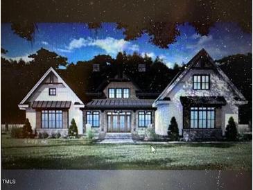 Craftsman style home with front yard at 1240 The Preserve Trl, Chapel Hill, NC 27517