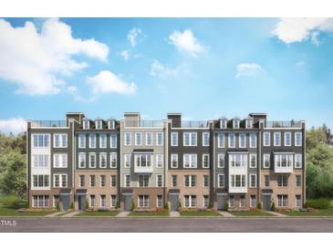 New townhome community with three-story homes and modern designs at 620 Market Grove Dr # 200, Wake Forest, NC 27587