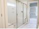 Modern bathroom with a large walk-in shower at 7327 Shawan Rd, Wendell, NC 27591