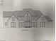 Exterior front elevation of two-story home with traditional architecture at 6509 Century Oak Court, Raleigh, NC 27613