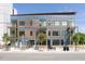 Modern building exterior with stylish design and ample parking at 521 N Mangum St # 21, Durham, NC 27701