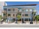Modern building exterior with wood and metal accents at 521 N Mangum St # 25, Durham, NC 27701