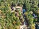 Aerial view of community with new houses under construction at 1805 Okeefe Ln # 1D, Raleigh, NC 27613