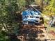Aerial view of a new house under construction, showcasing its size and curb appeal at 1805 Okeefe Ln # 1D, Raleigh, NC 27613