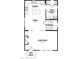 First floor features kitchen, dining, living room, and covered porch at 40 Longbow Dr, Middlesex, NC 27557