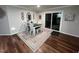 Bright dining area with table and chairs, near sliding door at 124 Don Ron Rd, Erwin, NC 28339