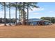 Blue metal building with ample parking and landscaping at 124 Don Ron Rd, Erwin, NC 28339