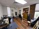 Multi-use room with music equipment and bookshelves at 124 Don Ron Rd, Erwin, NC 28339