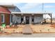 Inviting office entrance with covered porch and seating area at 124 Don Ron Rd, Erwin, NC 28339