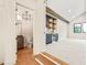 Bonus room with wet bar, vaulted ceiling, and carpeted floor at 1804 Stream Manor Ct, Wake Forest, NC 27587