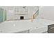 Modern kitchen sink with a gold faucet and white countertop at 115 Sanderway Dr, Chapel Hill, NC 27516