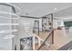 View from second floor overlooking the main living area at 1312 Hunting Ridge Rd, Raleigh, NC 27615